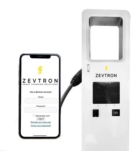 zevtron electric vehicle charging stations 