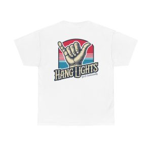LanD Sustainability Hang Lights Heavy Cotton Tee - Logo On Back
