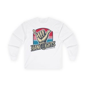 LanD Sustainability Hang Lights Graphic Long Sleeve Tee